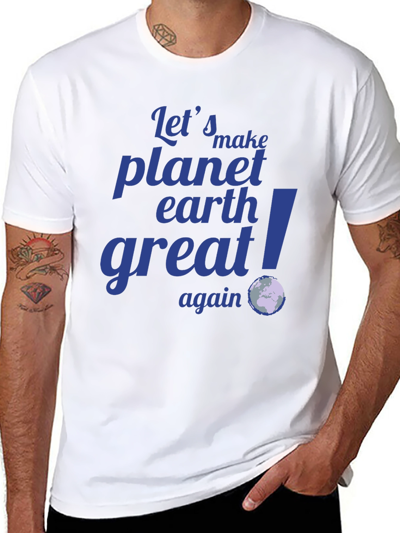 Lets Make Planet Earth Great Again Graphic Tee