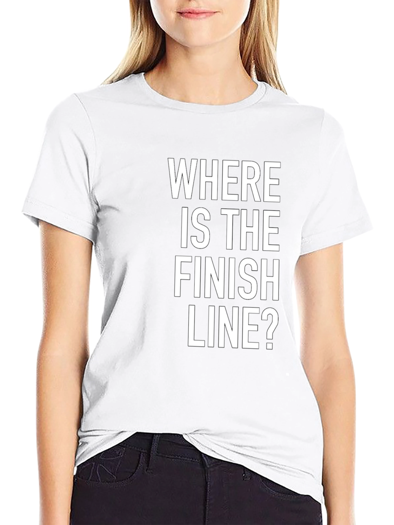 Where Is The Finish Line? Graphic Tee