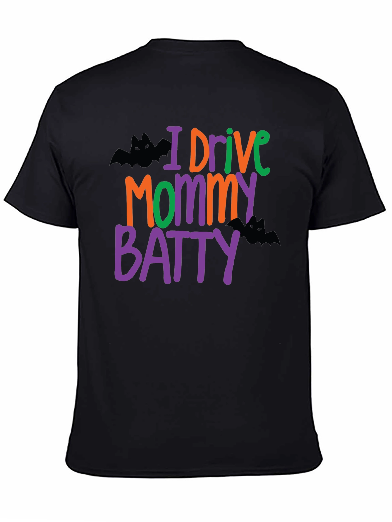 I Drive Mommy Batty T-Shirt Funny Halloween Tee