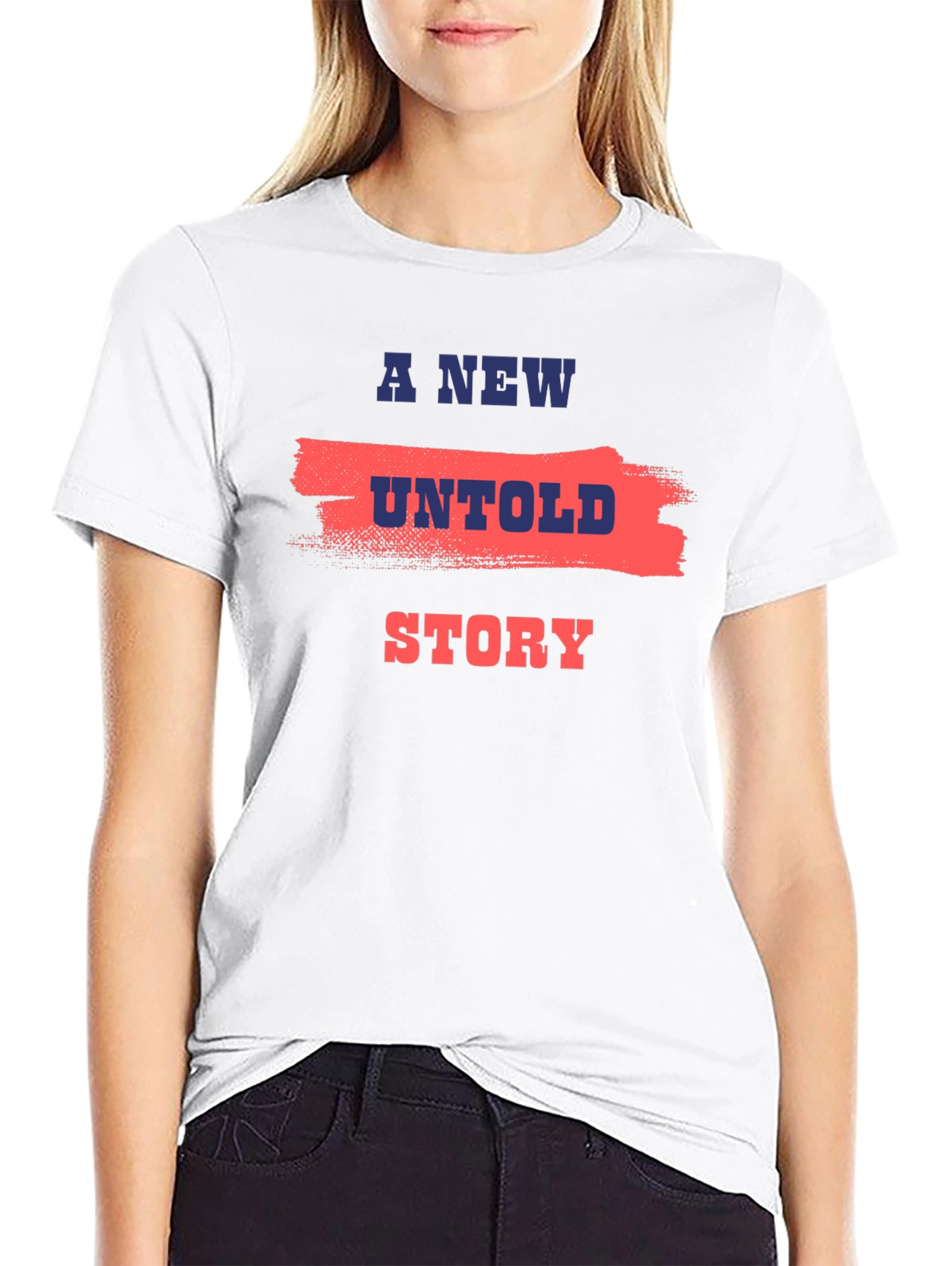 Untold Story Graphic Tee - Premium Cotton Blend