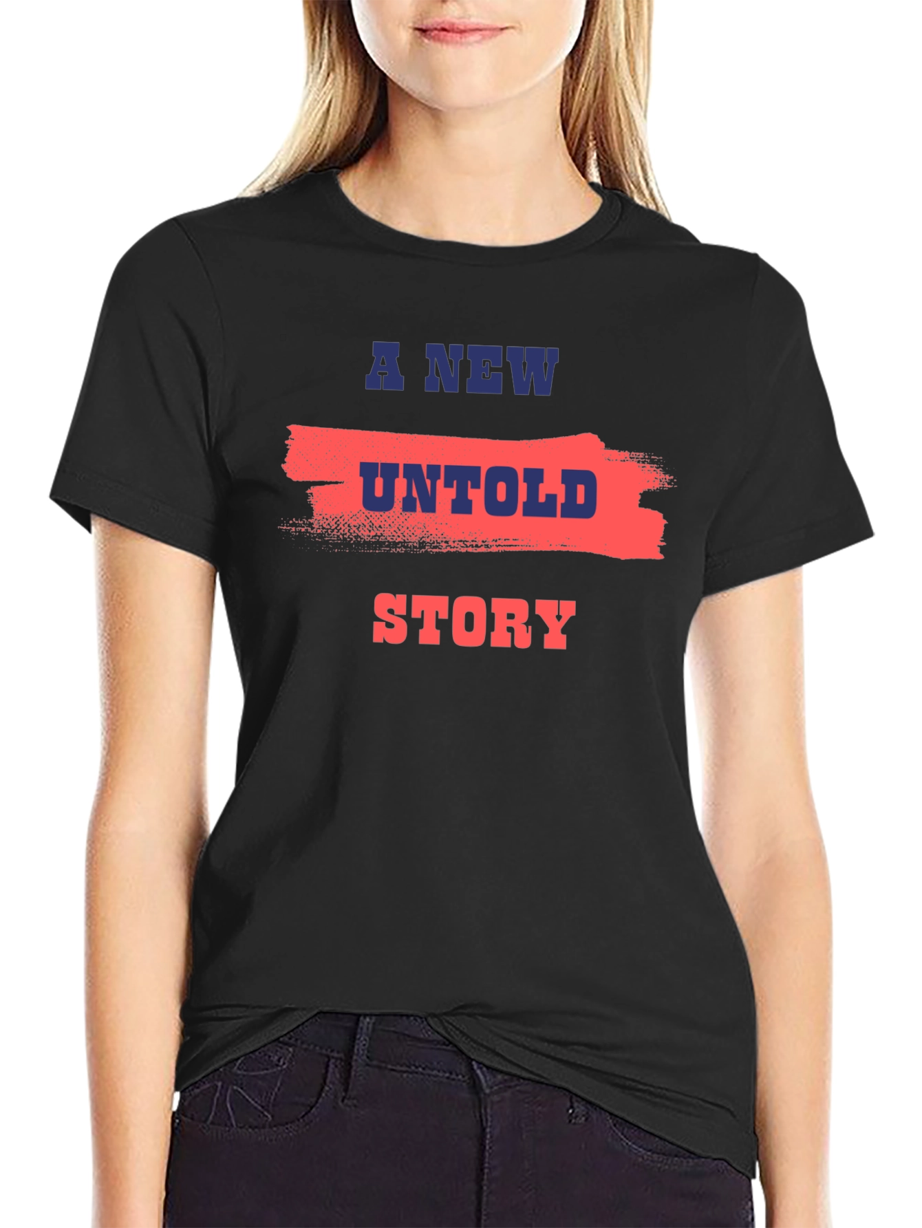 Untold Story Graphic Tee - Premium Cotton Blend