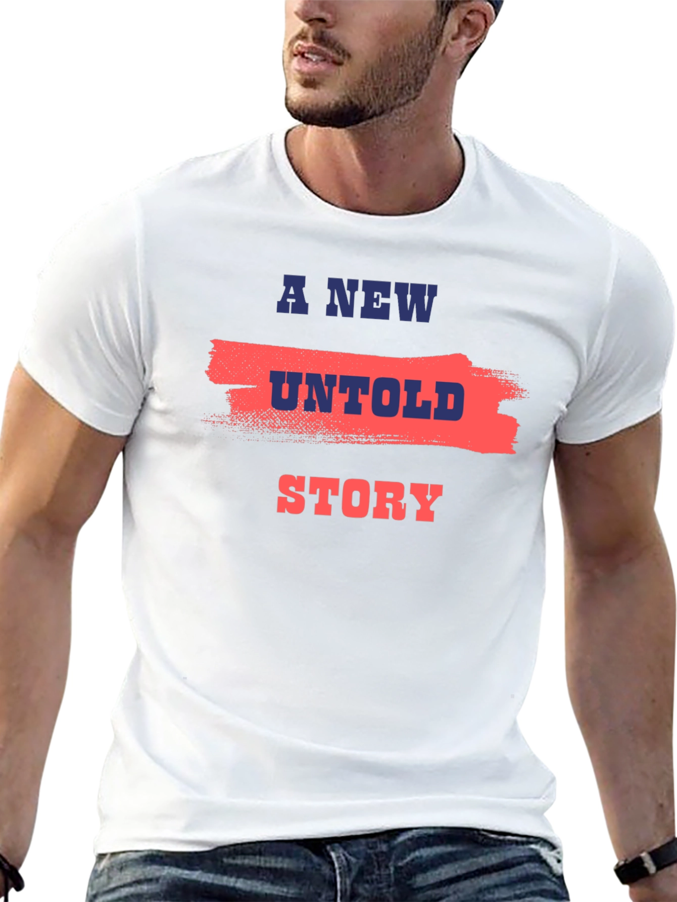 Untold Story Graphic Tee - Premium Cotton Blend