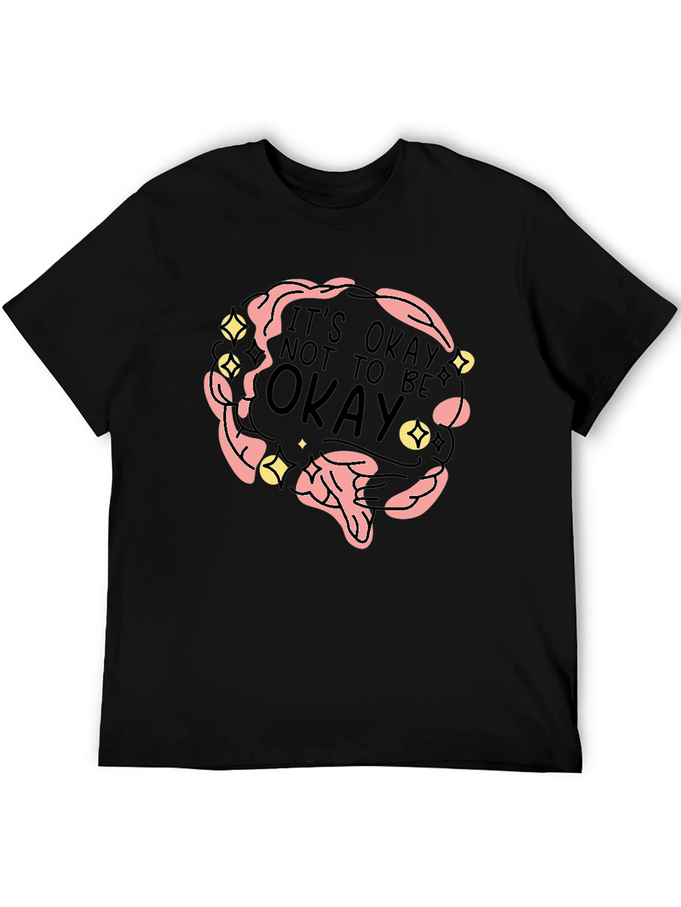 Its Okay To Be Not Okay Graphic Tee