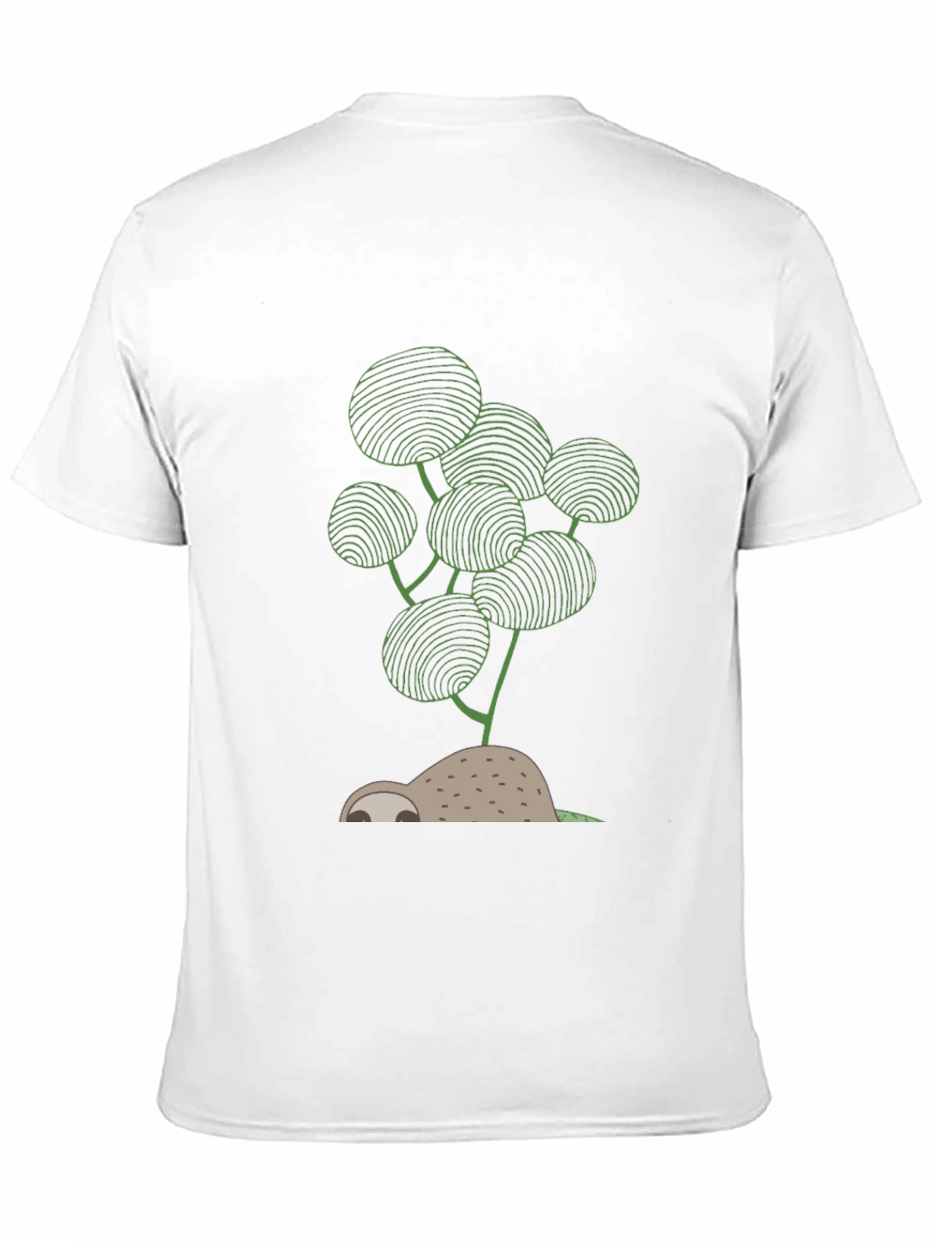 Sloth and Plant Graphic Tee