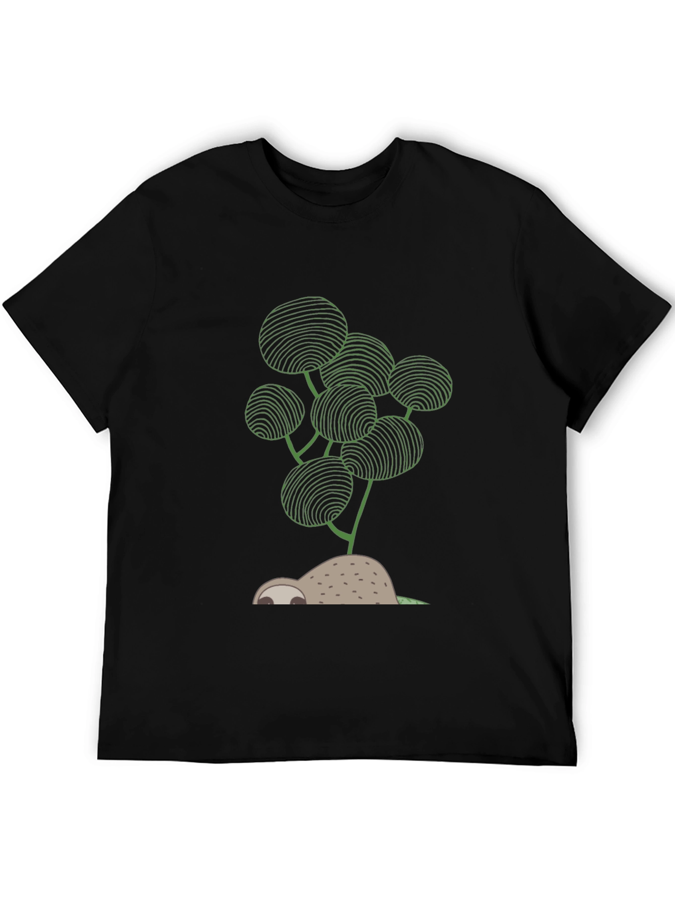 Sloth and Plant Graphic Tee