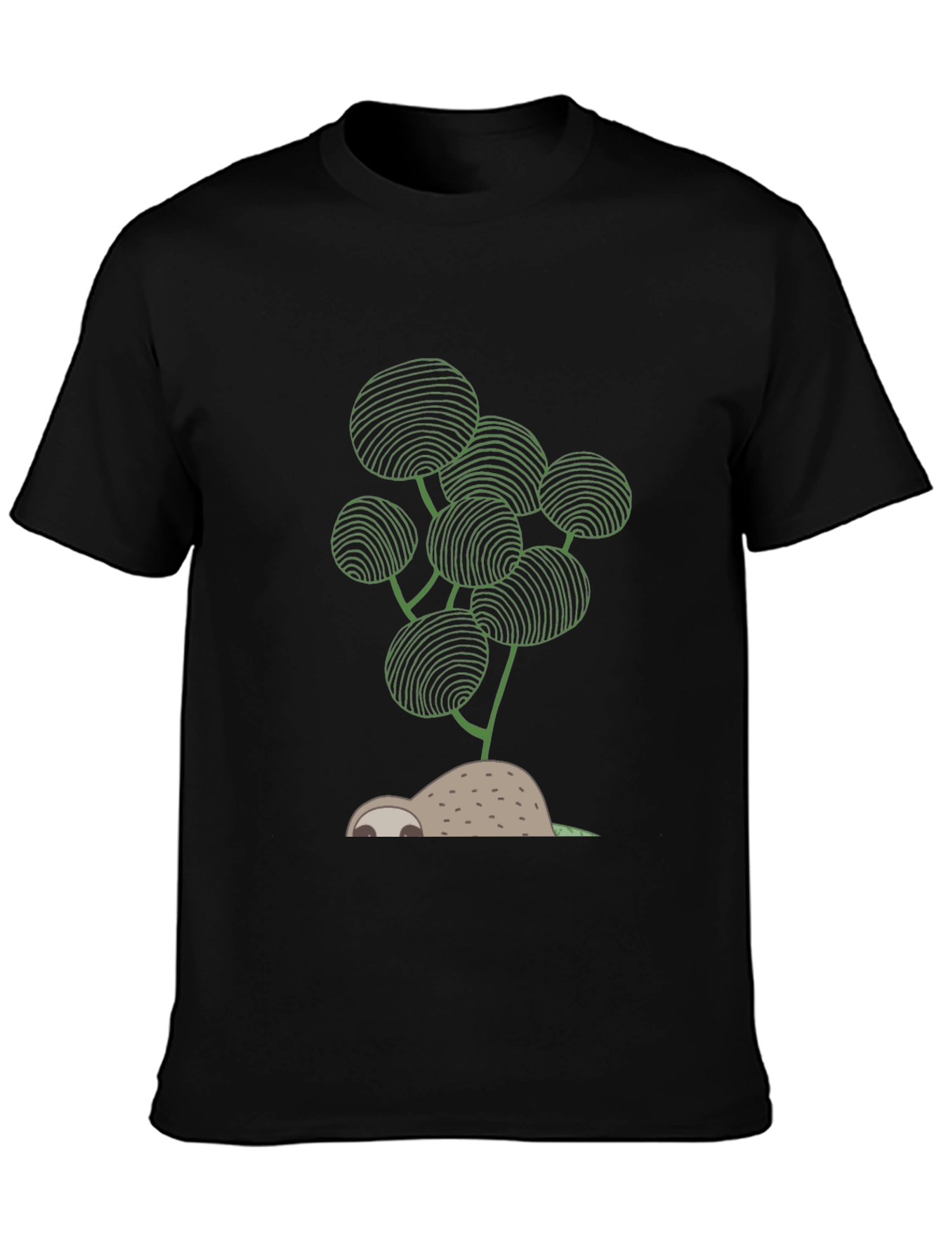 Sloth and Plant Graphic Tee