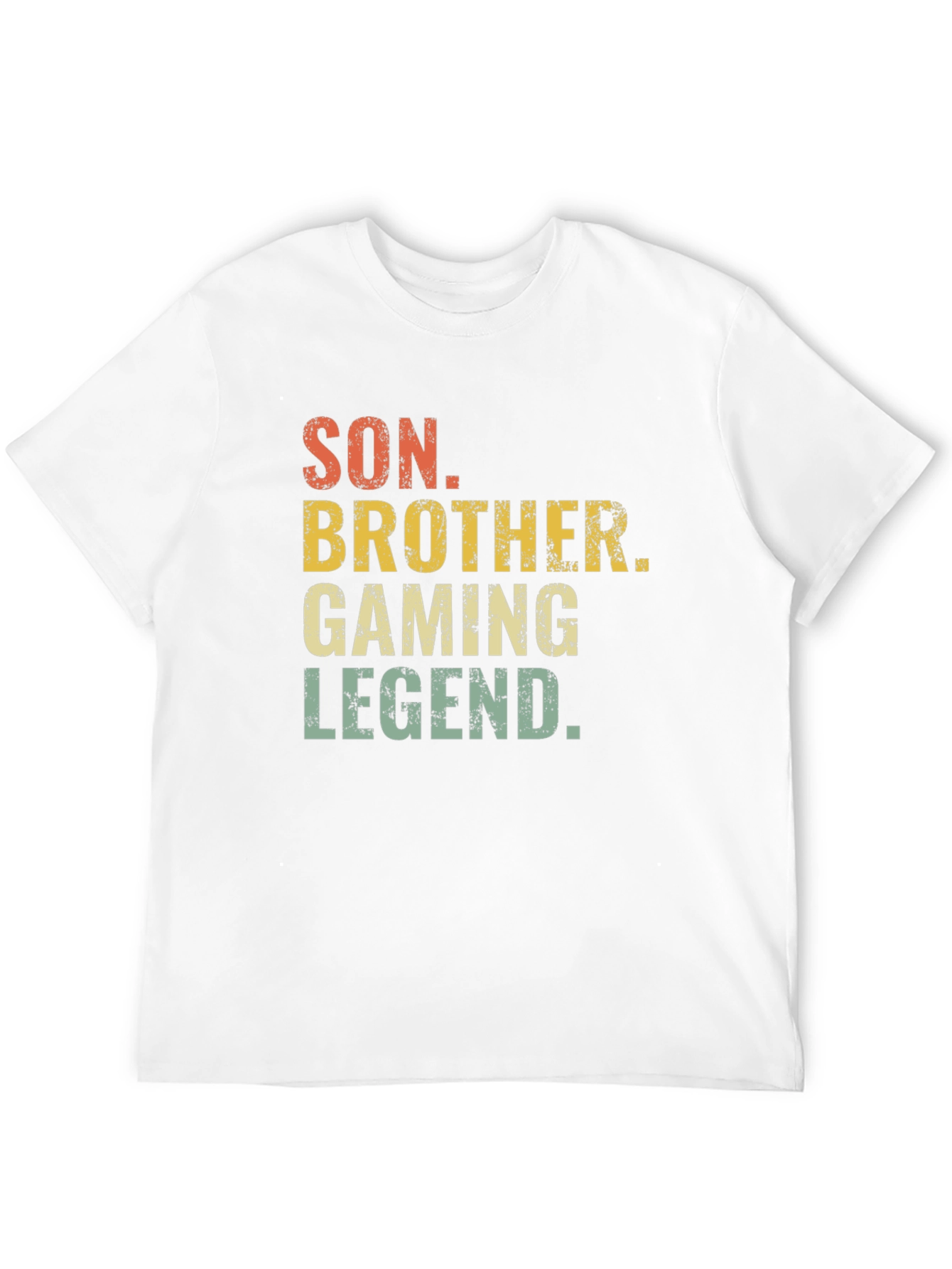 Son Brother Gaming Legend Black T-Shirt