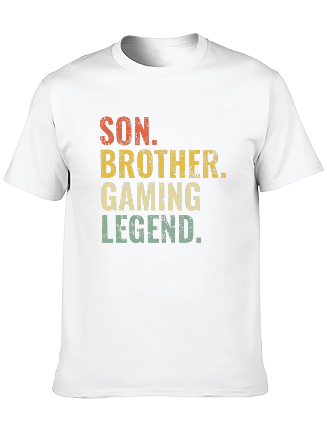 Son Brother Gaming Legend Black T-Shirt