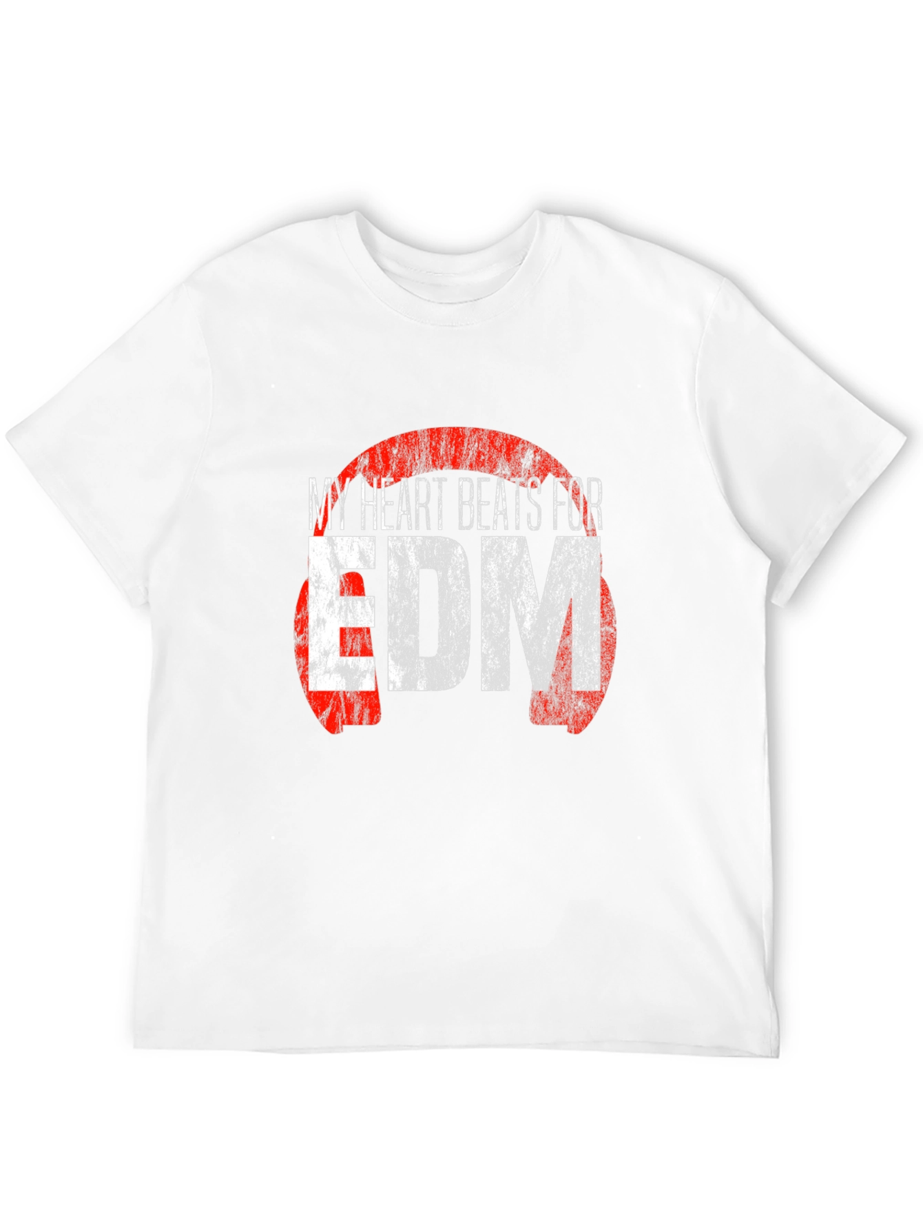My Heart Beats for EDM Black T-Shirt
