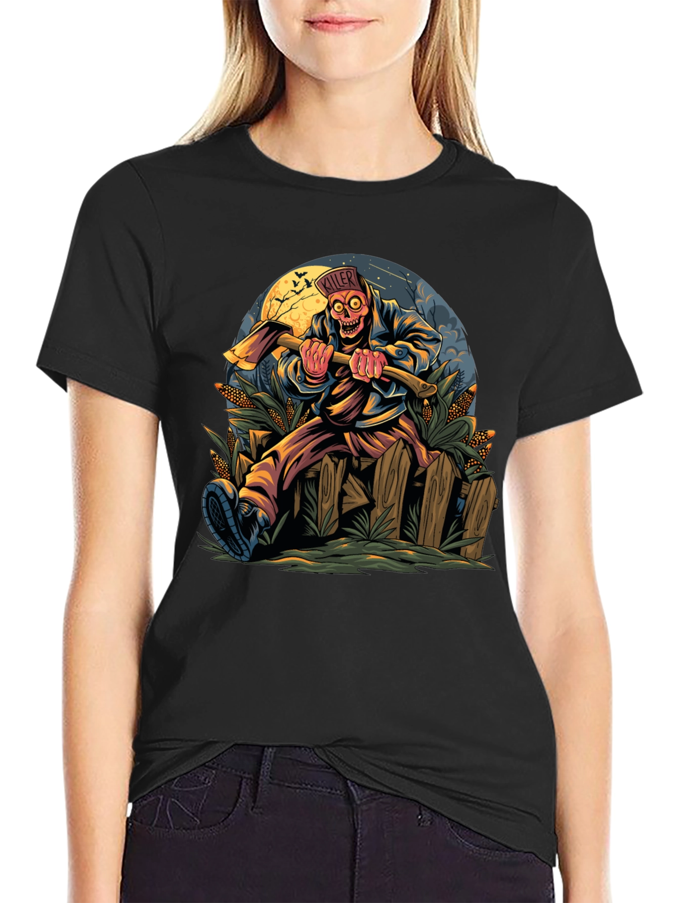 Killer Scarecrow Graphic Tee