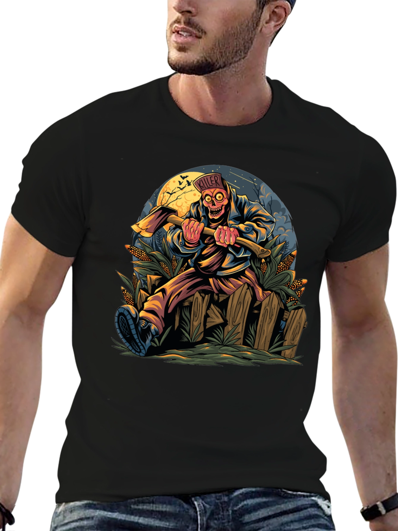 Killer Scarecrow Graphic Tee