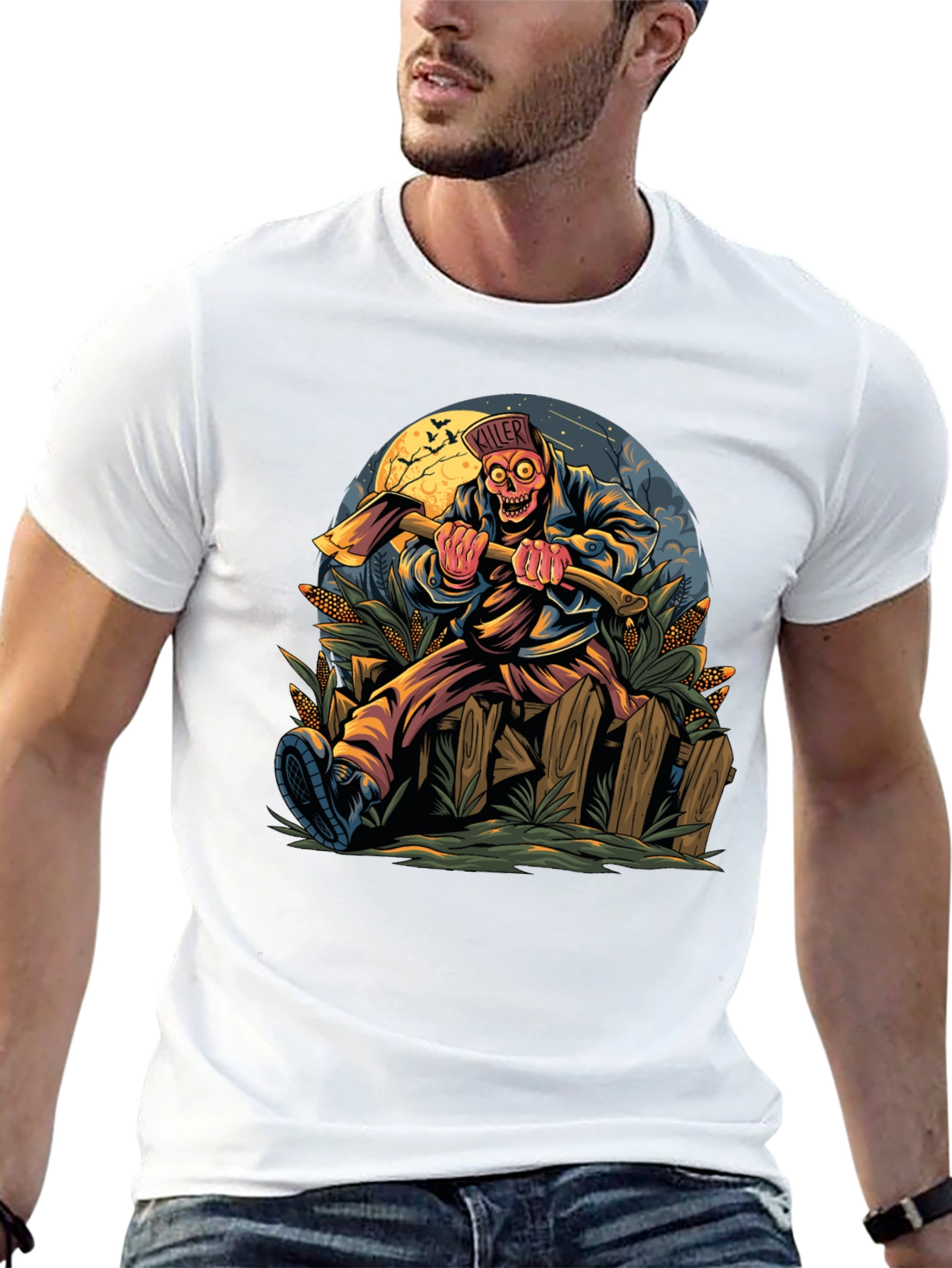 Killer Scarecrow Graphic Tee