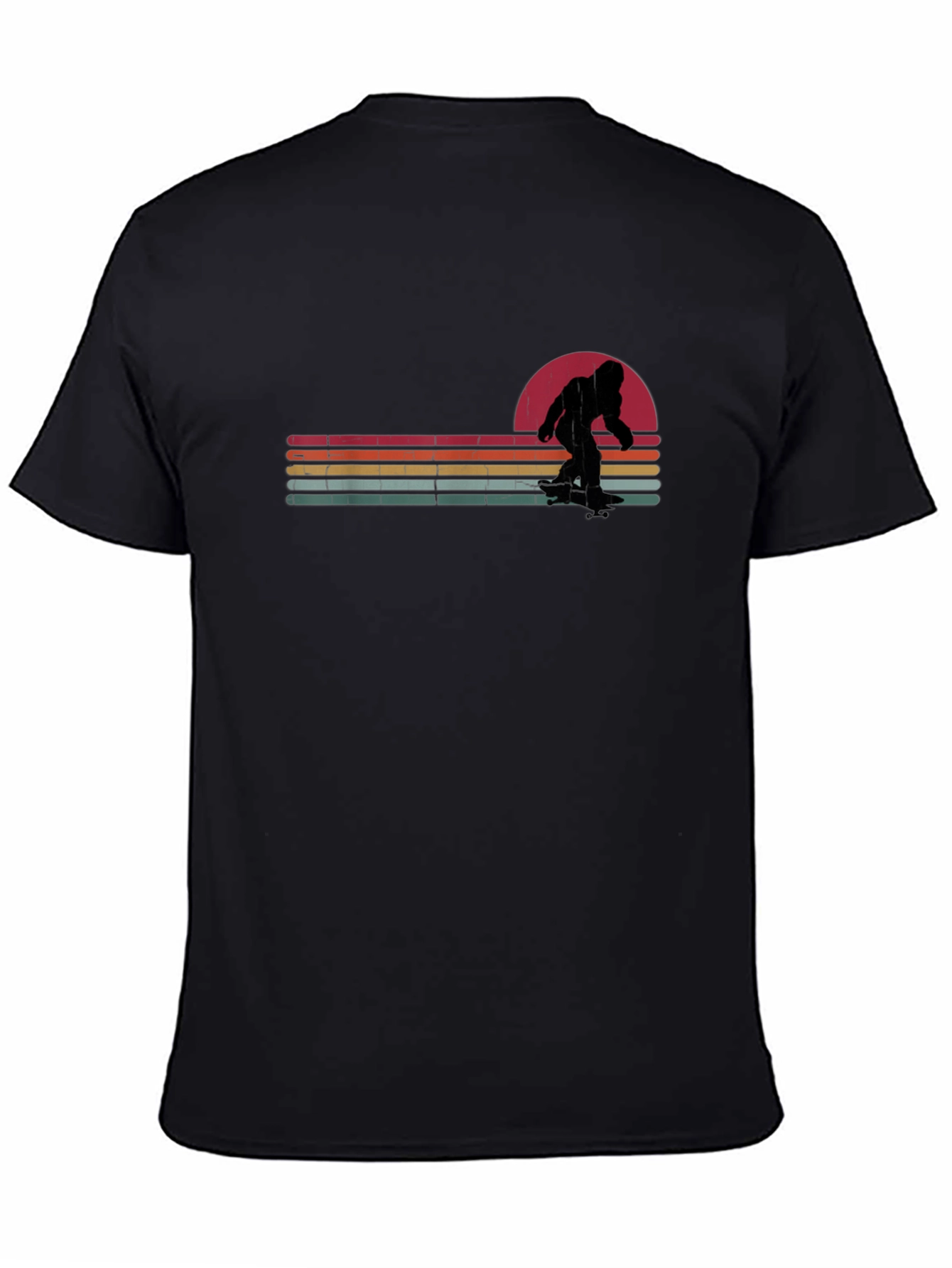 Retro Bigfoot Skateboarding T-Shirt