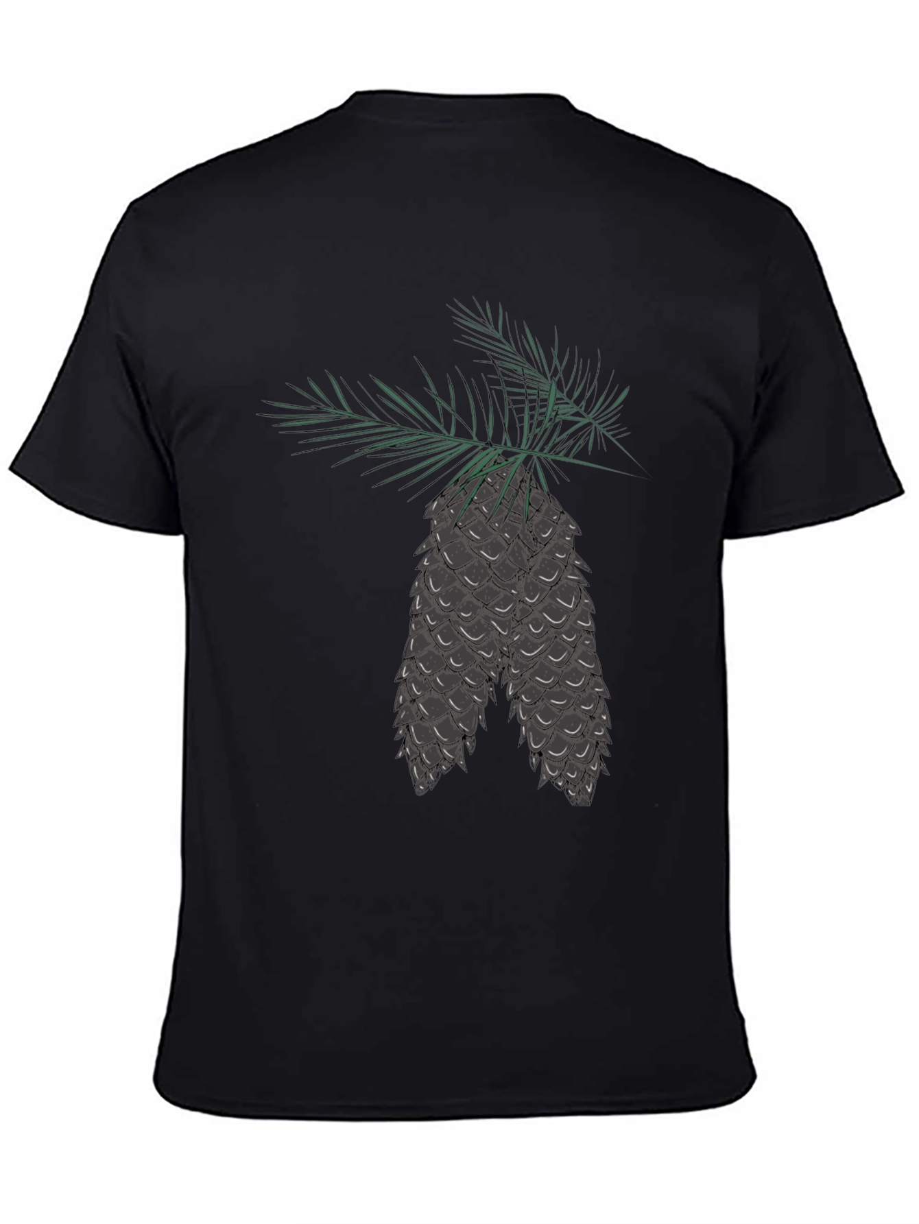Pine Cone Graphic T-Shirt