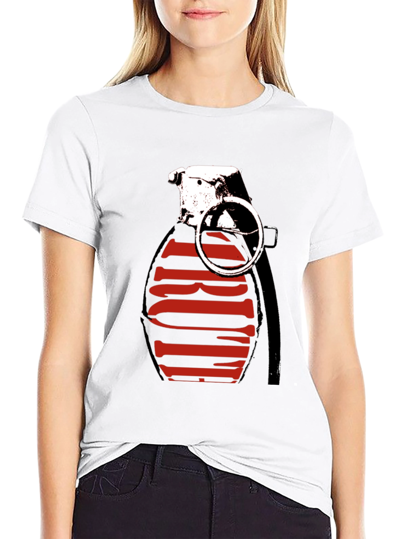 Grenade Graphic Tee - Bold Statement Shirt