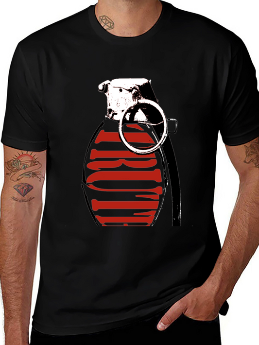 Grenade Graphic Tee - Bold Statement Shirt