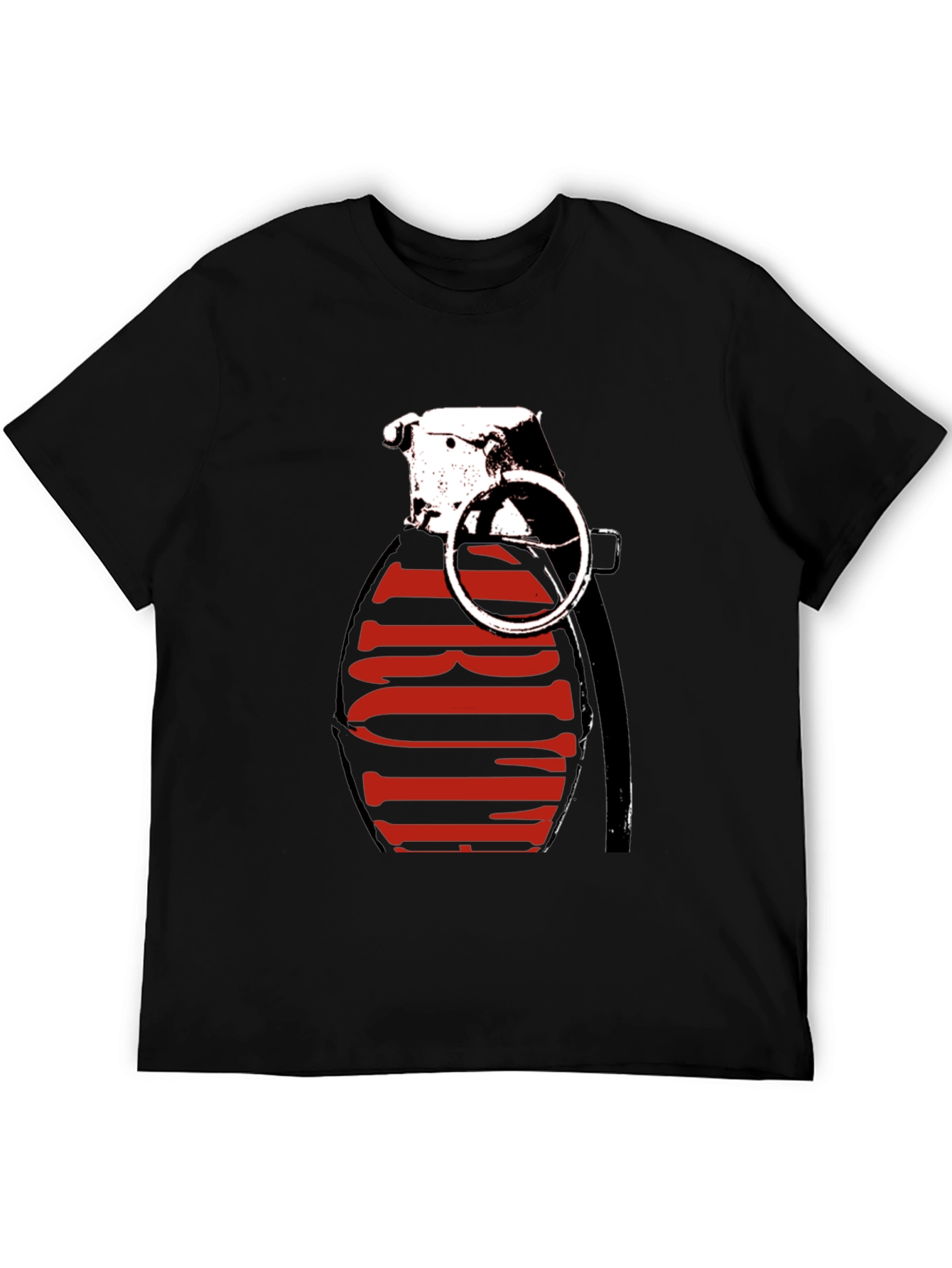 Grenade Graphic Tee - Bold Statement Shirt