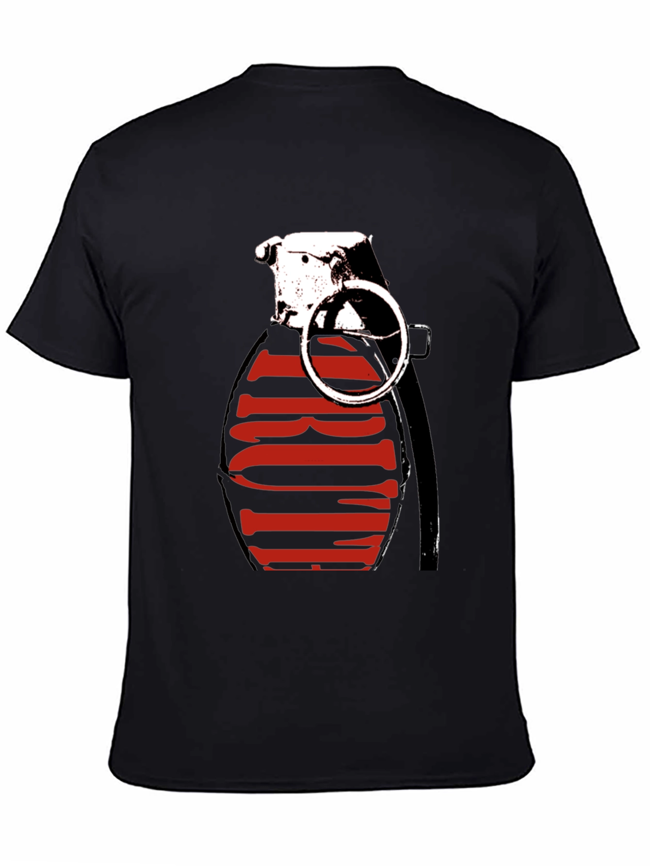 Grenade Graphic Tee - Bold Statement Shirt