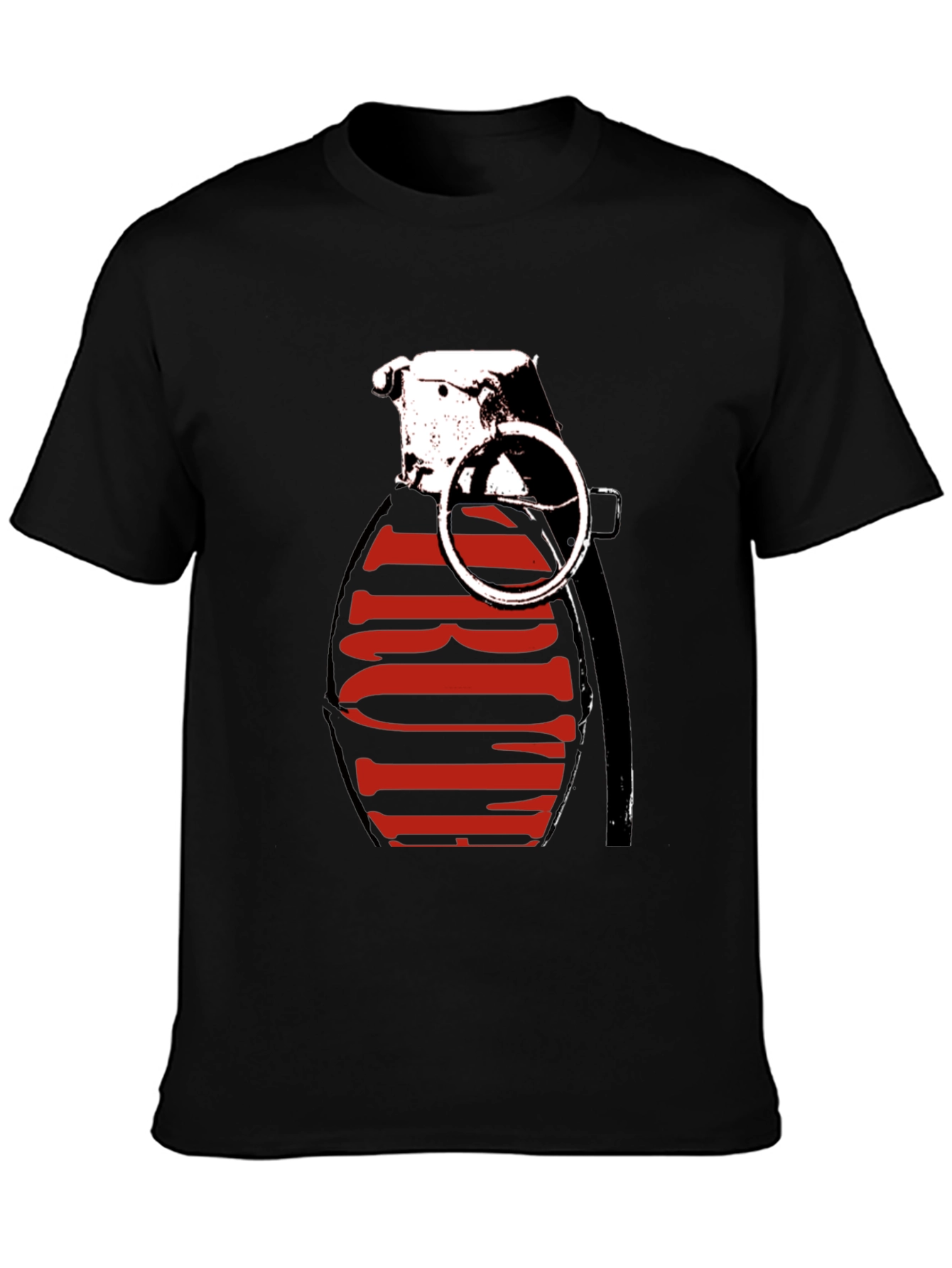 Grenade Graphic Tee - Bold Statement Shirt