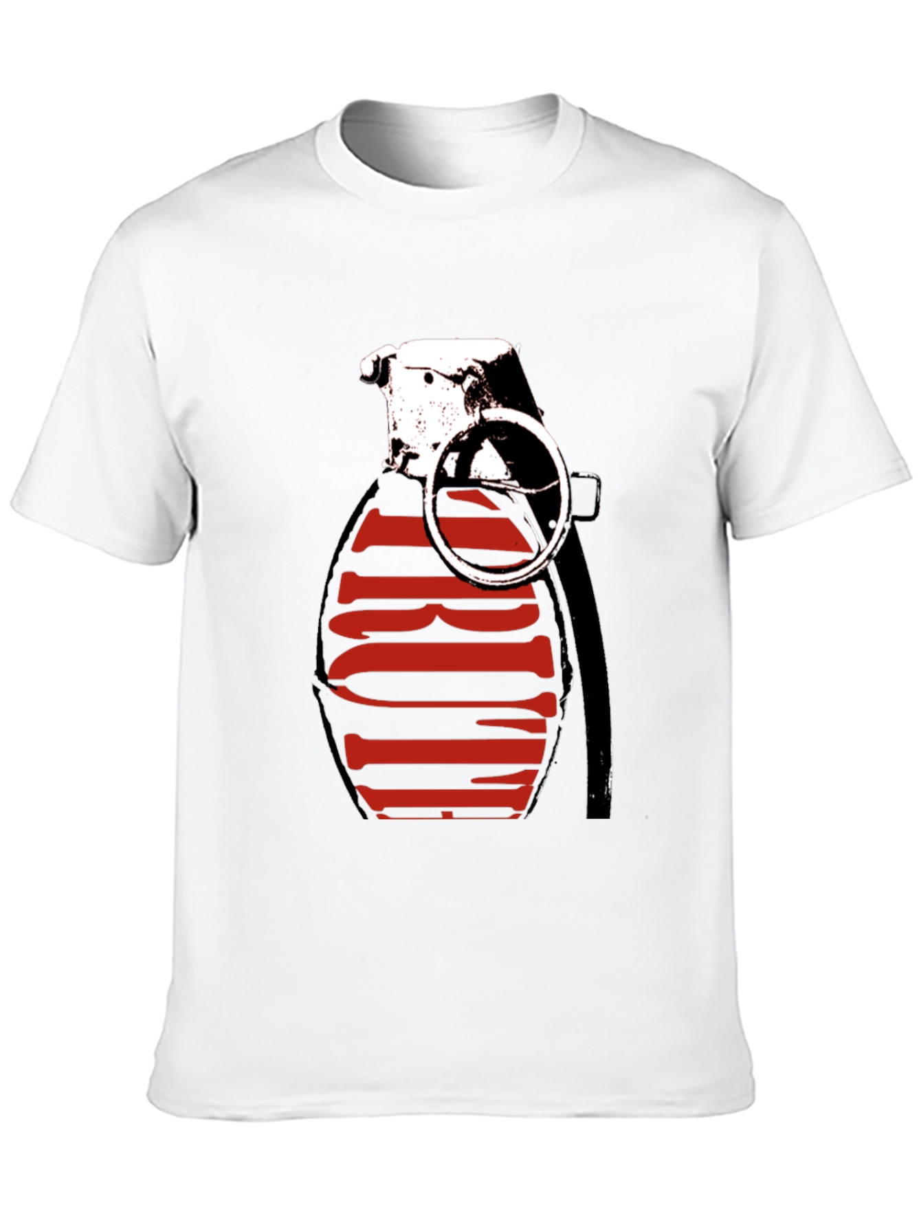 Grenade Graphic Tee - Bold Statement Shirt