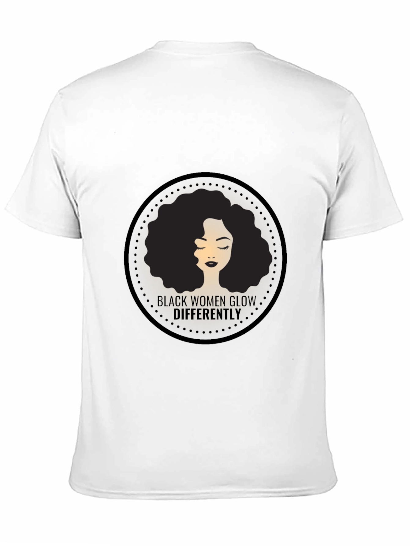 Black Women Glow Differently Graphic Tee