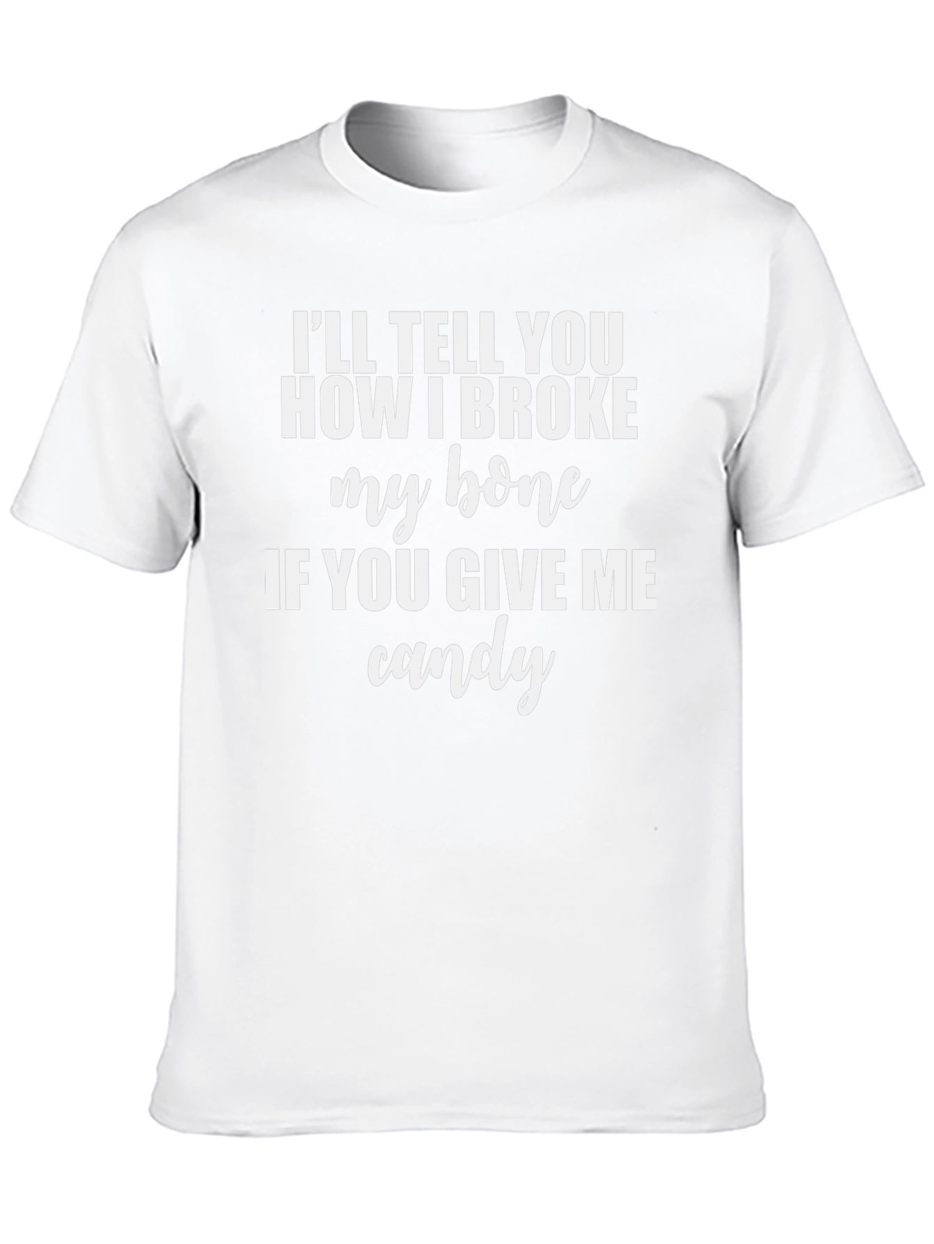 Funny Bone T-Shirt - Candy Please! Novelty Tee