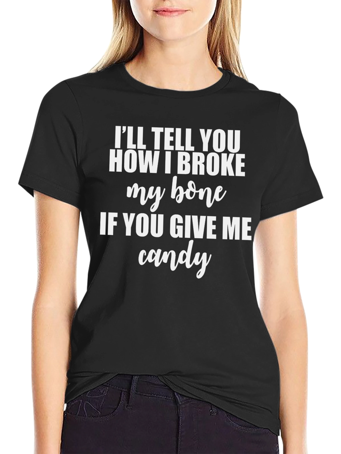 Funny Bone T-Shirt - Candy Please! Novelty Tee