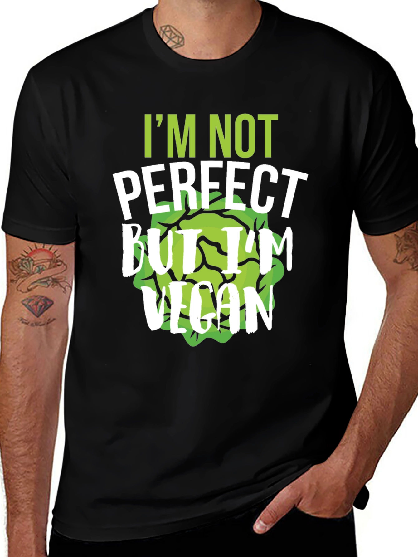Im Not Perfect But Im Vegan T-Shirt