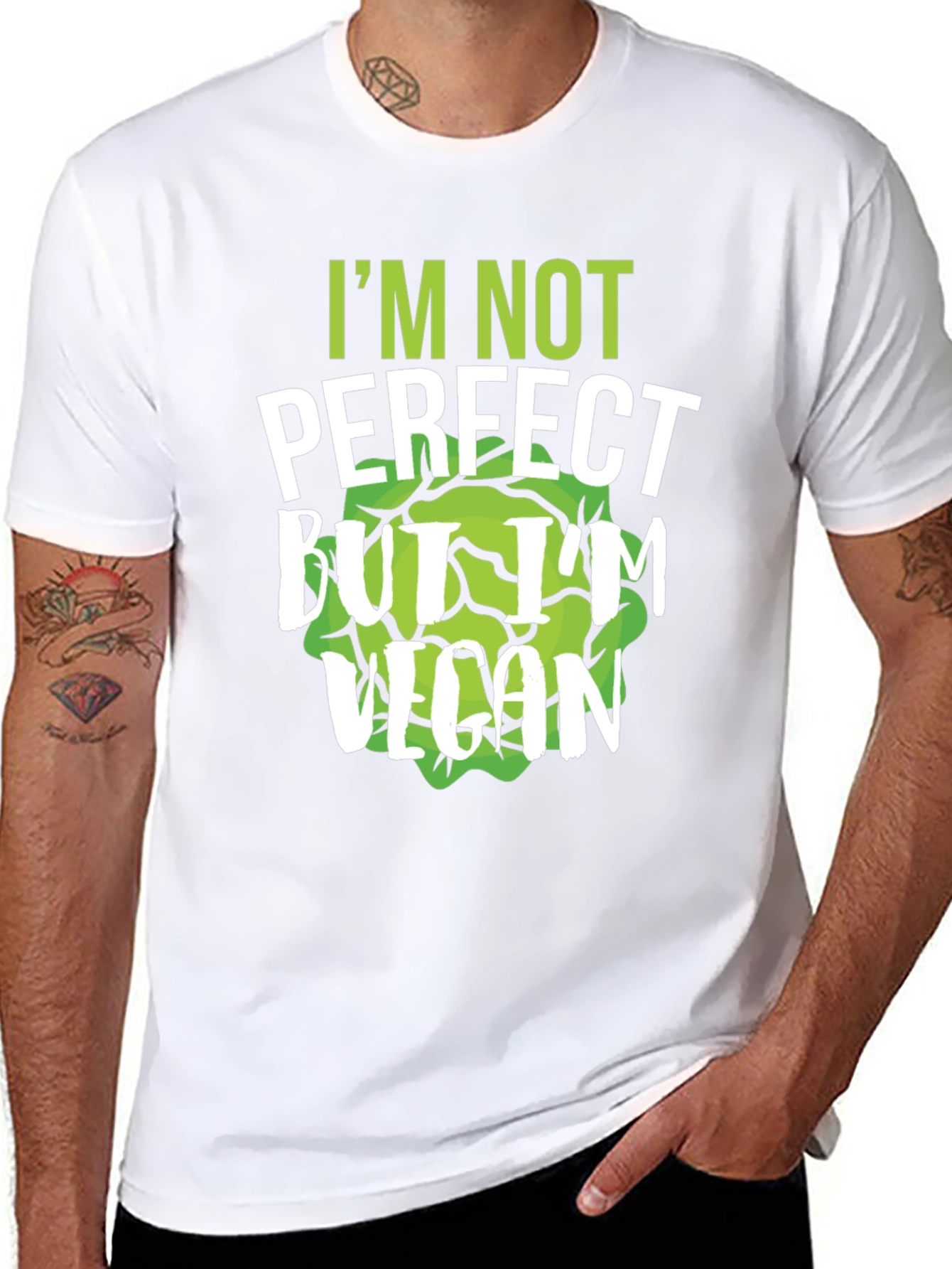 Im Not Perfect But Im Vegan T-Shirt