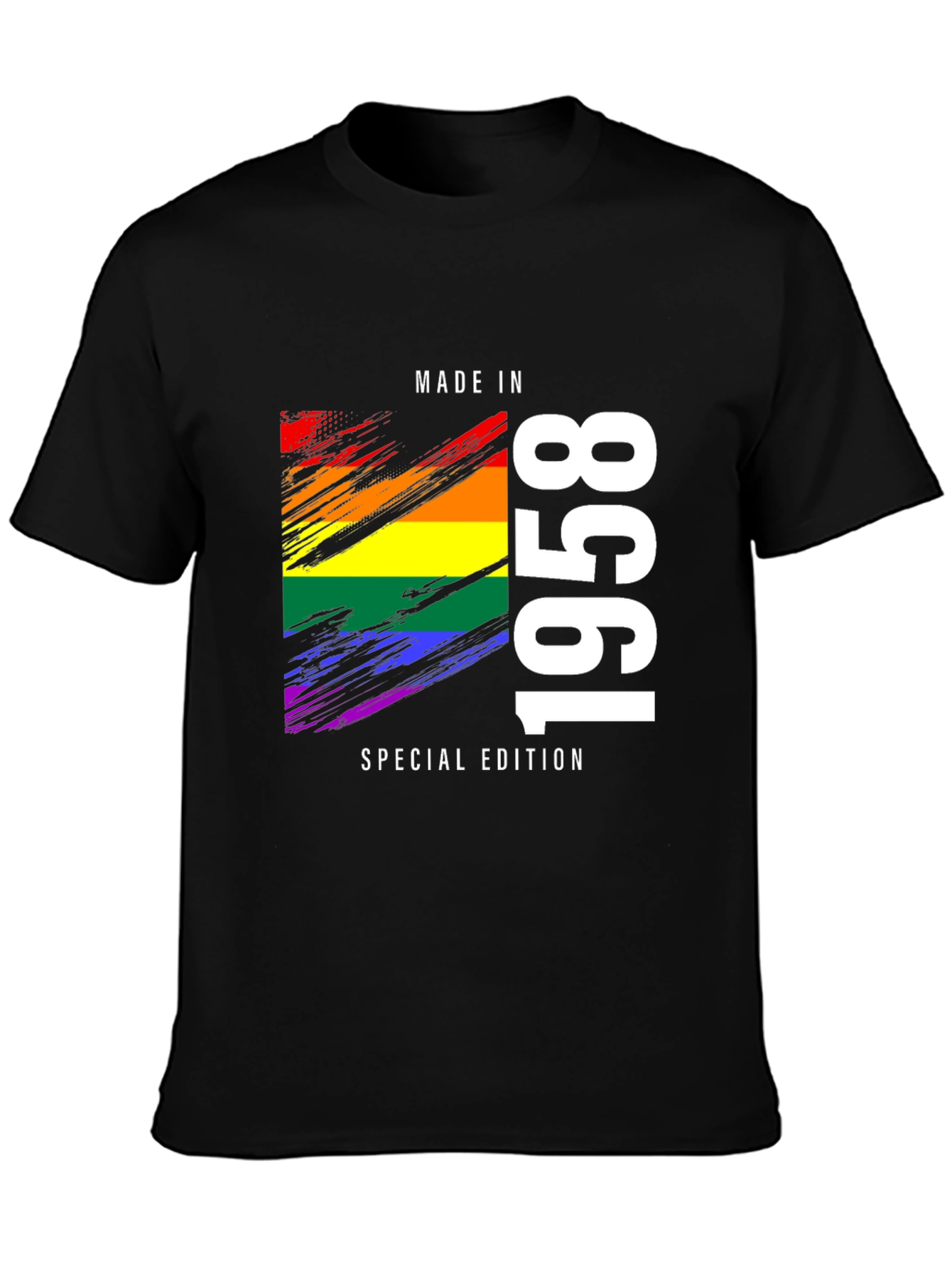 Made in 1958 Rainbow Pride T-Shirt