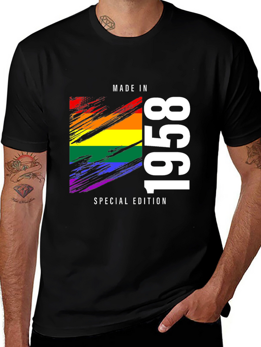 Made in 1958 Rainbow Pride T-Shirt