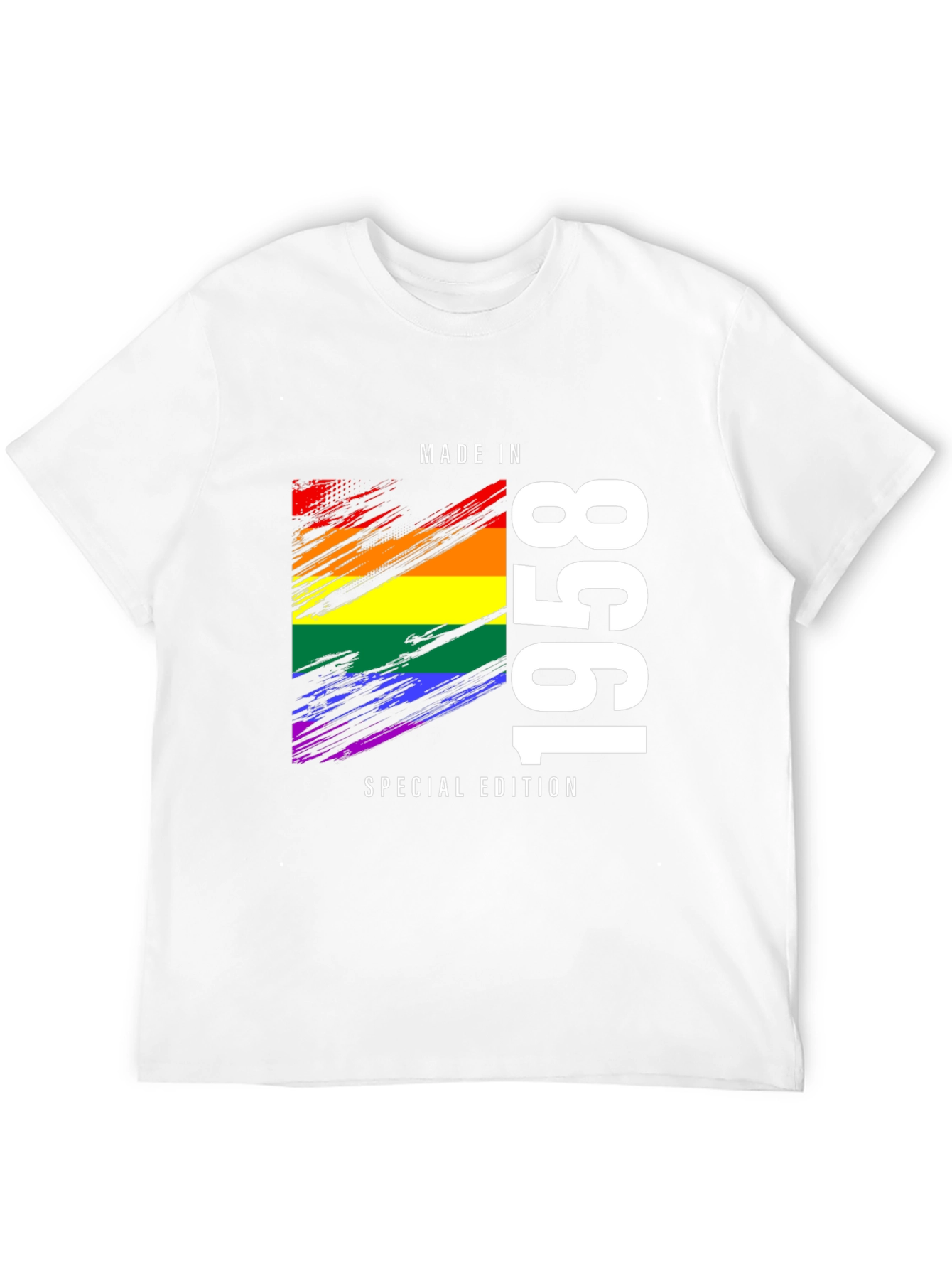 Made in 1958 Rainbow Pride T-Shirt