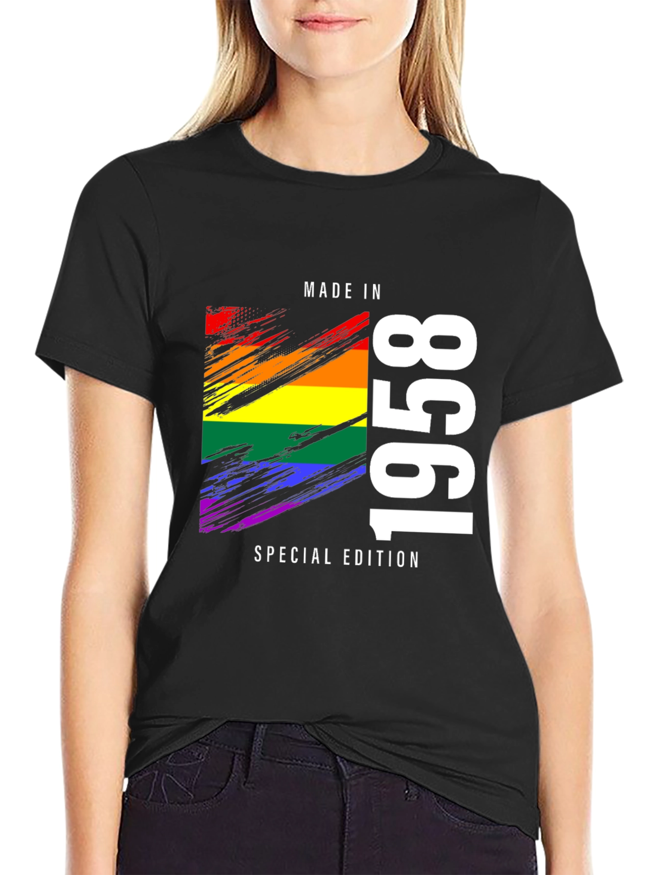 Made in 1958 Rainbow Pride T-Shirt