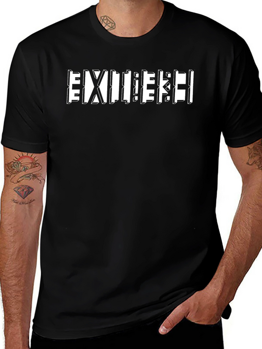 Exile Graphic Black T-Shirt