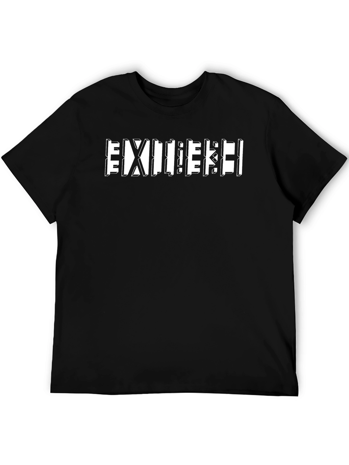 Exile Graphic Black T-Shirt