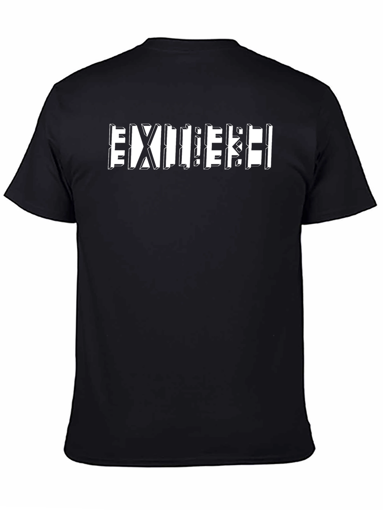 Exile Graphic Black T-Shirt