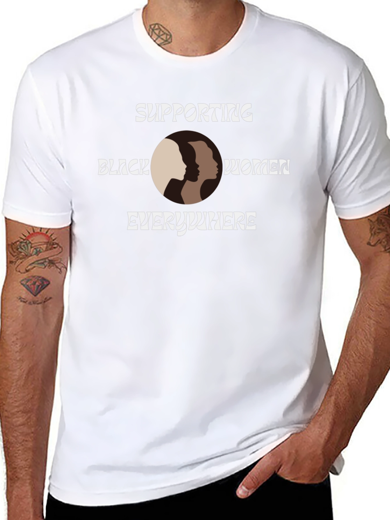 Supporting Black Women T-Shirt