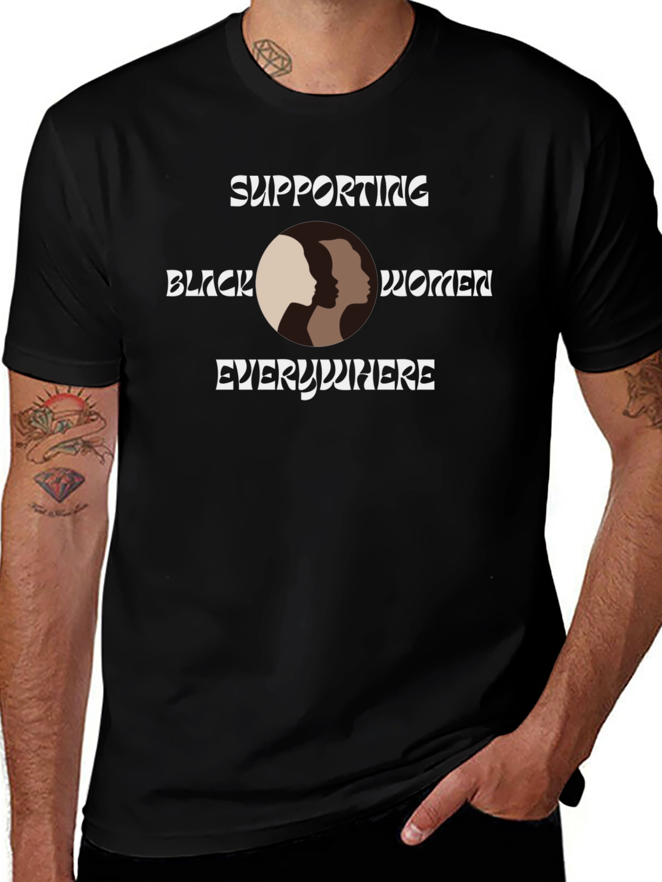 Supporting Black Women T-Shirt