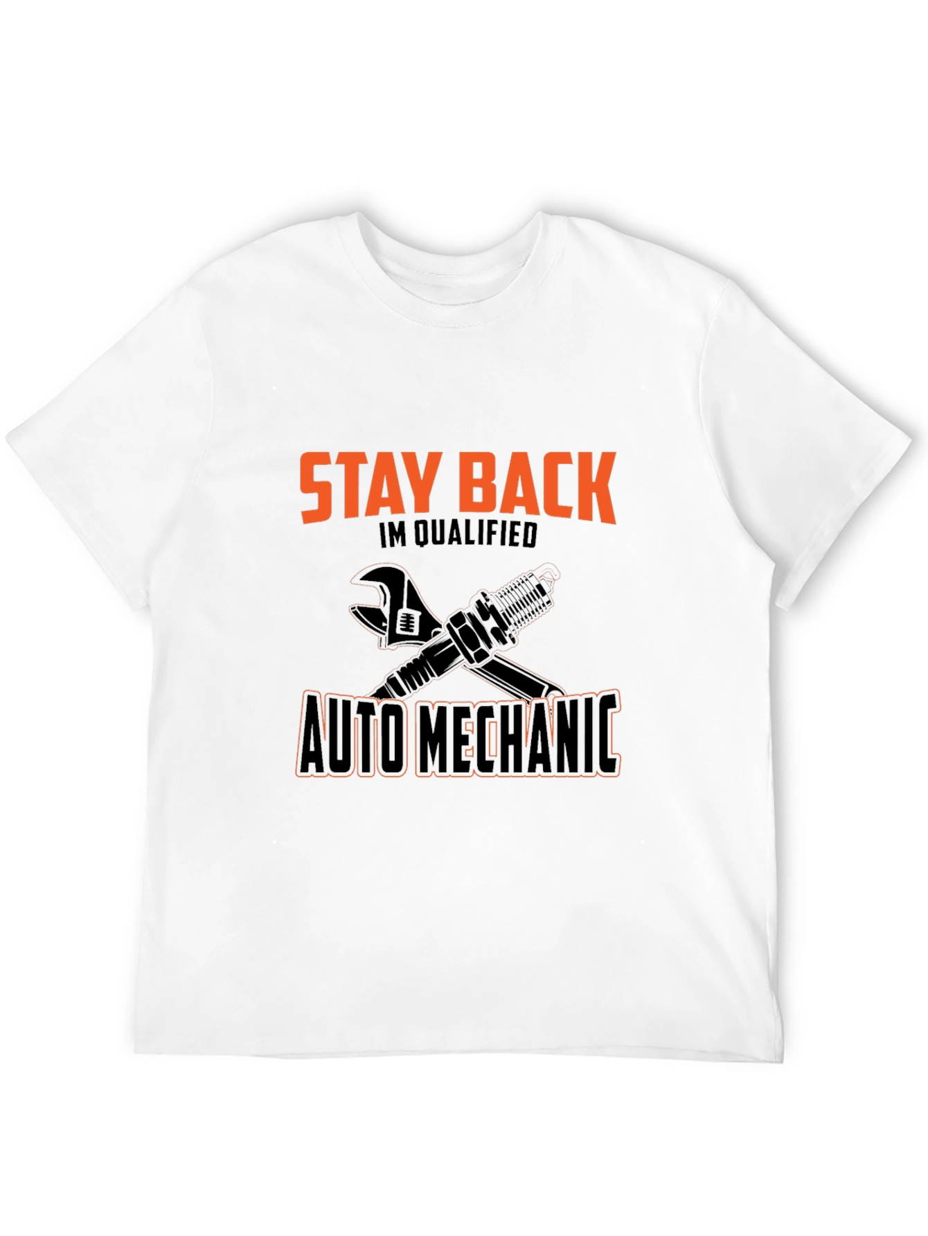Stay Back Auto Mechanic T-Shirt