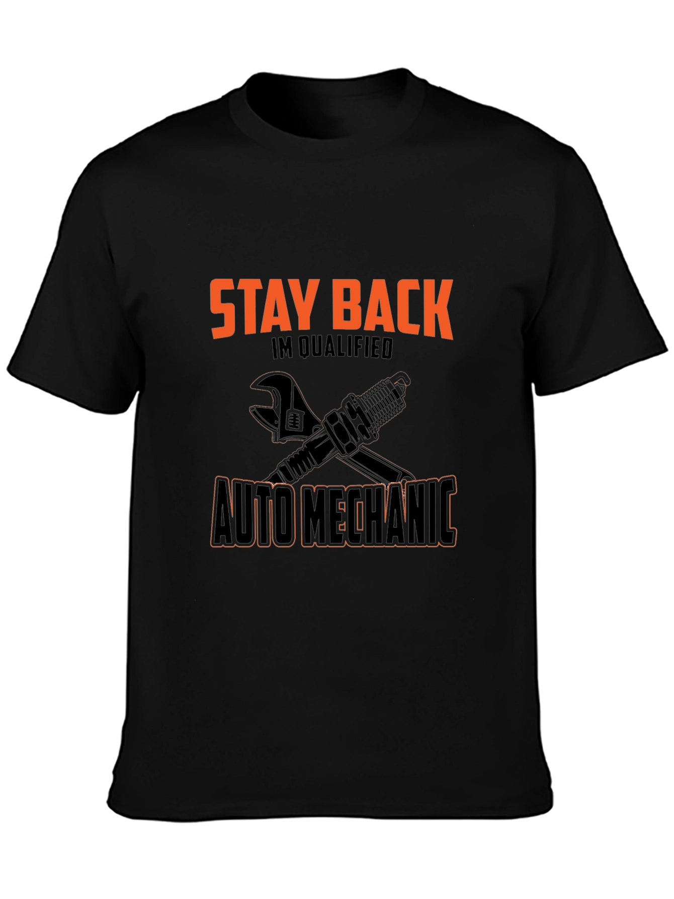 Stay Back Auto Mechanic T-Shirt