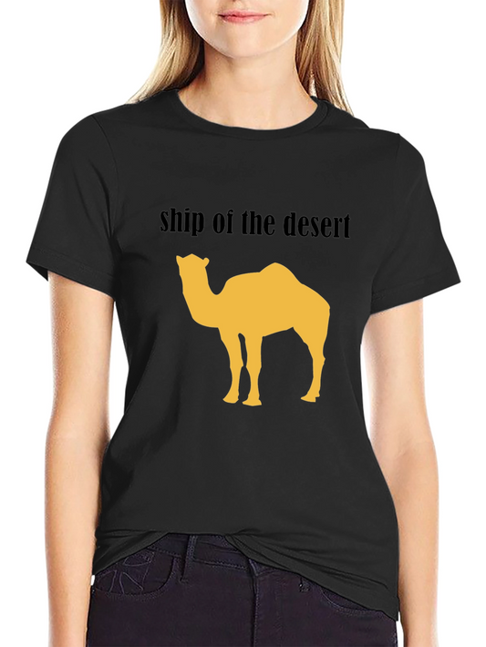 Camel Graphic T-Shirt - Ship of the Desert Tee