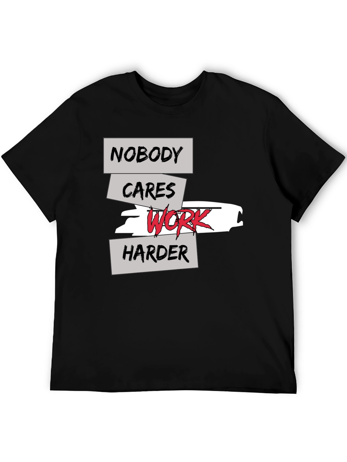 Work Harder T-Shirt - Motivational Graphic Tee