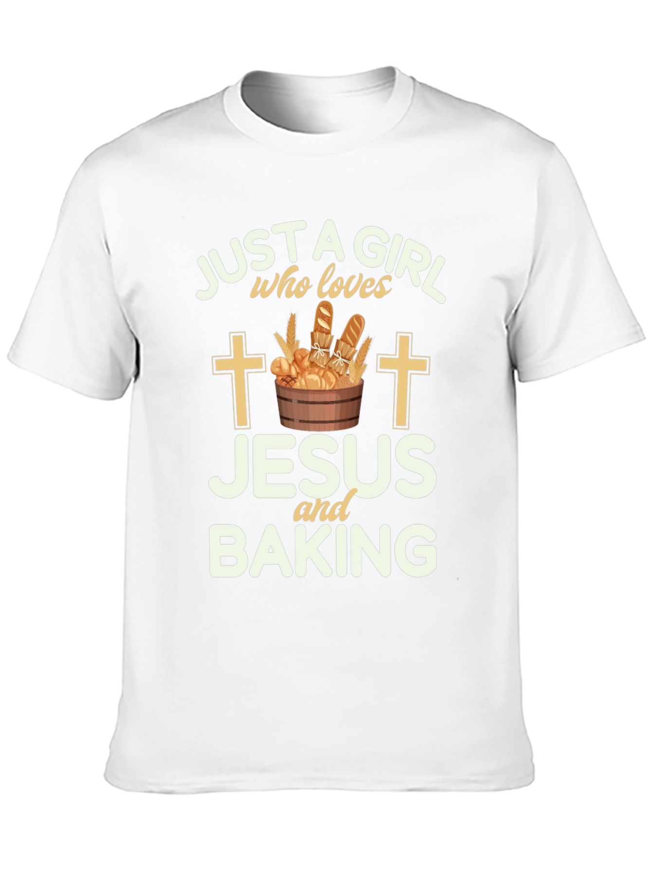Jesus and Baking T-Shirt