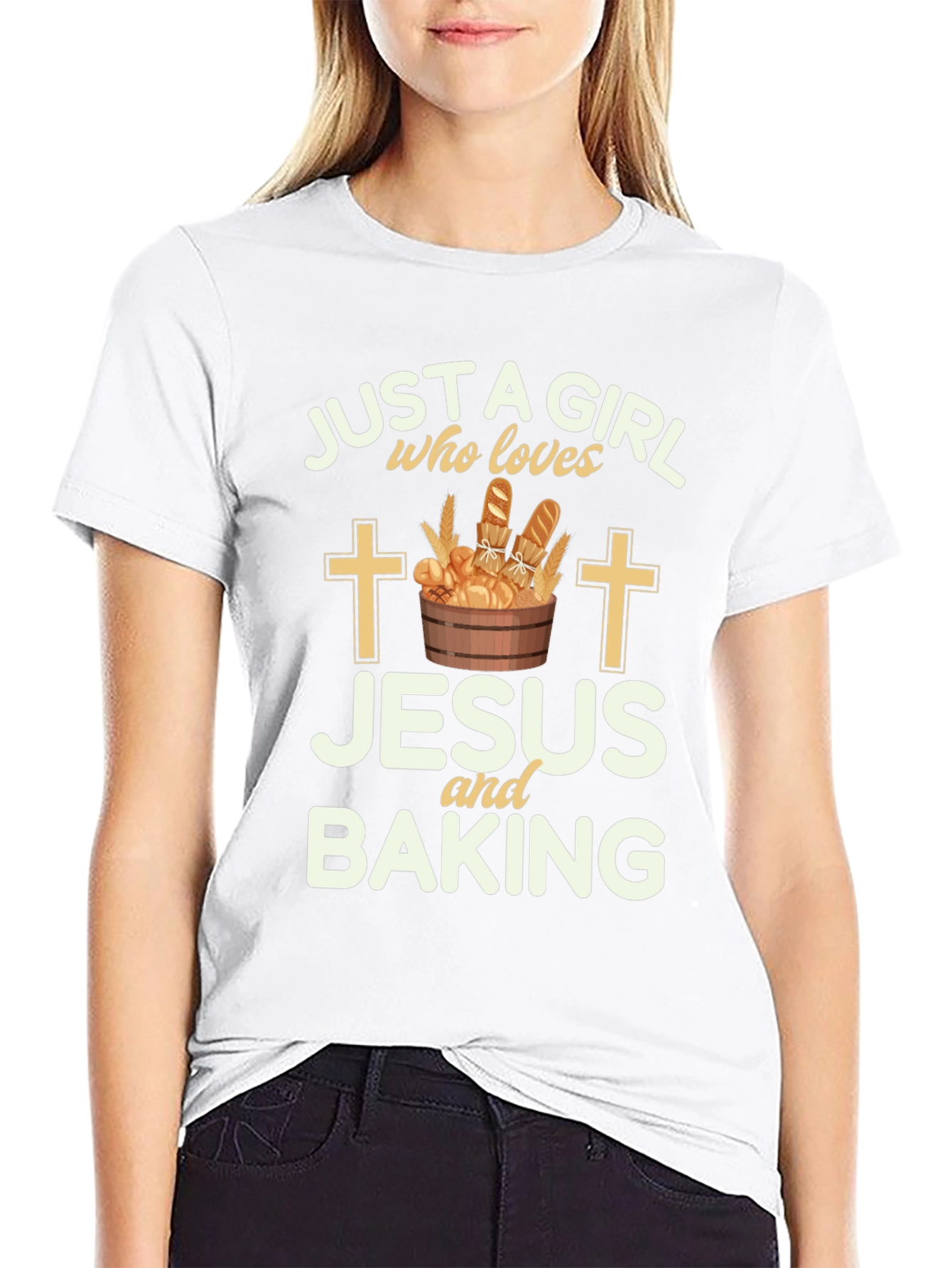 Jesus and Baking T-Shirt