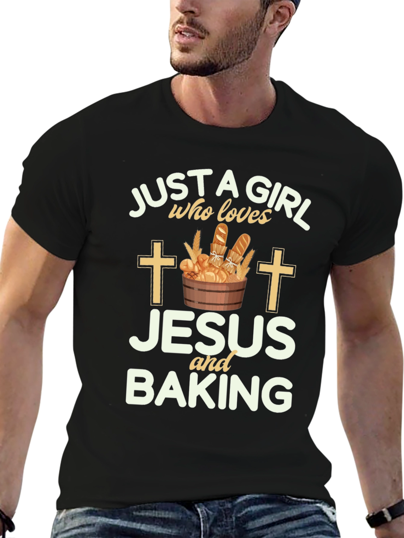 Jesus and Baking T-Shirt