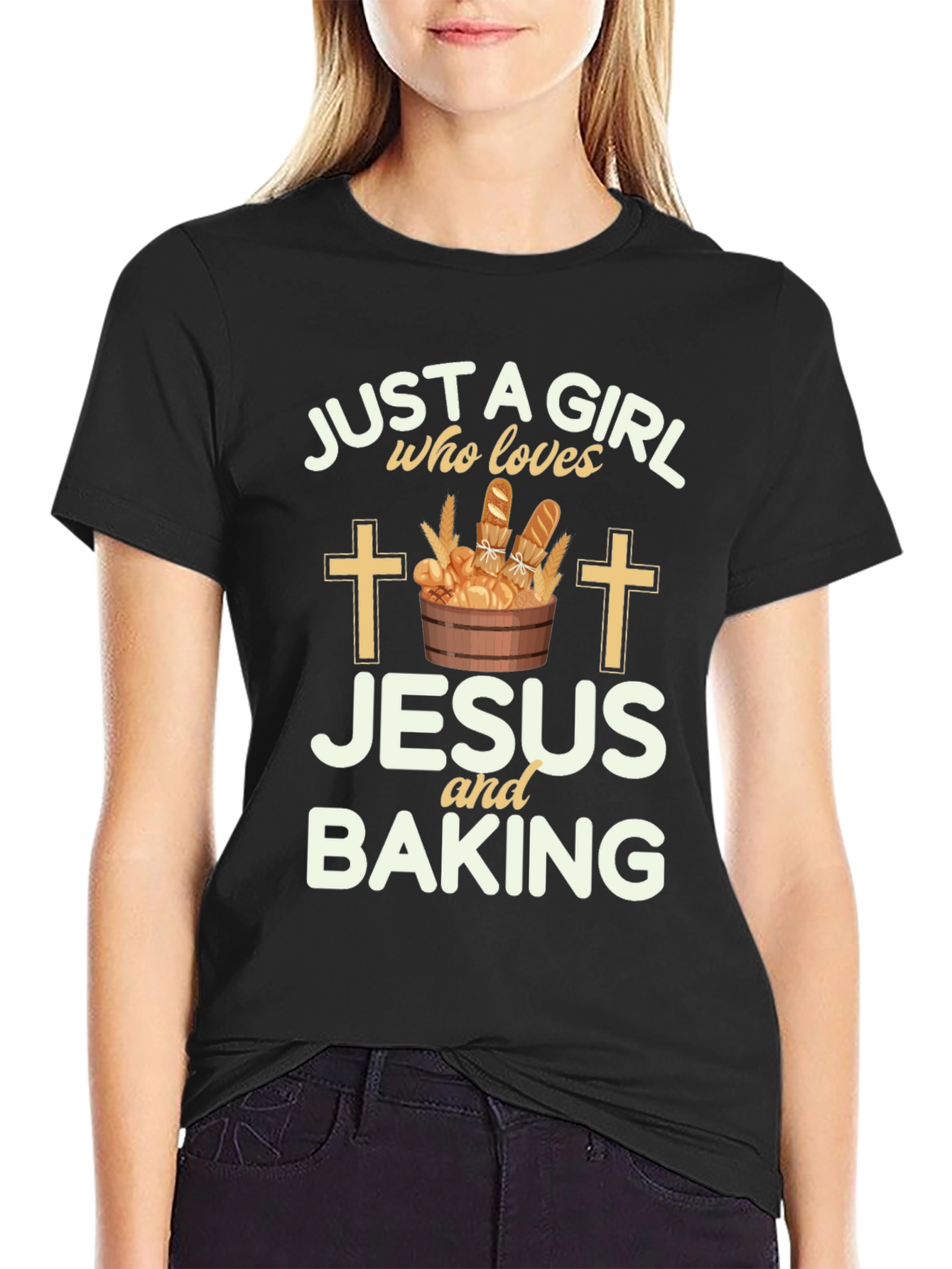 Jesus and Baking T-Shirt