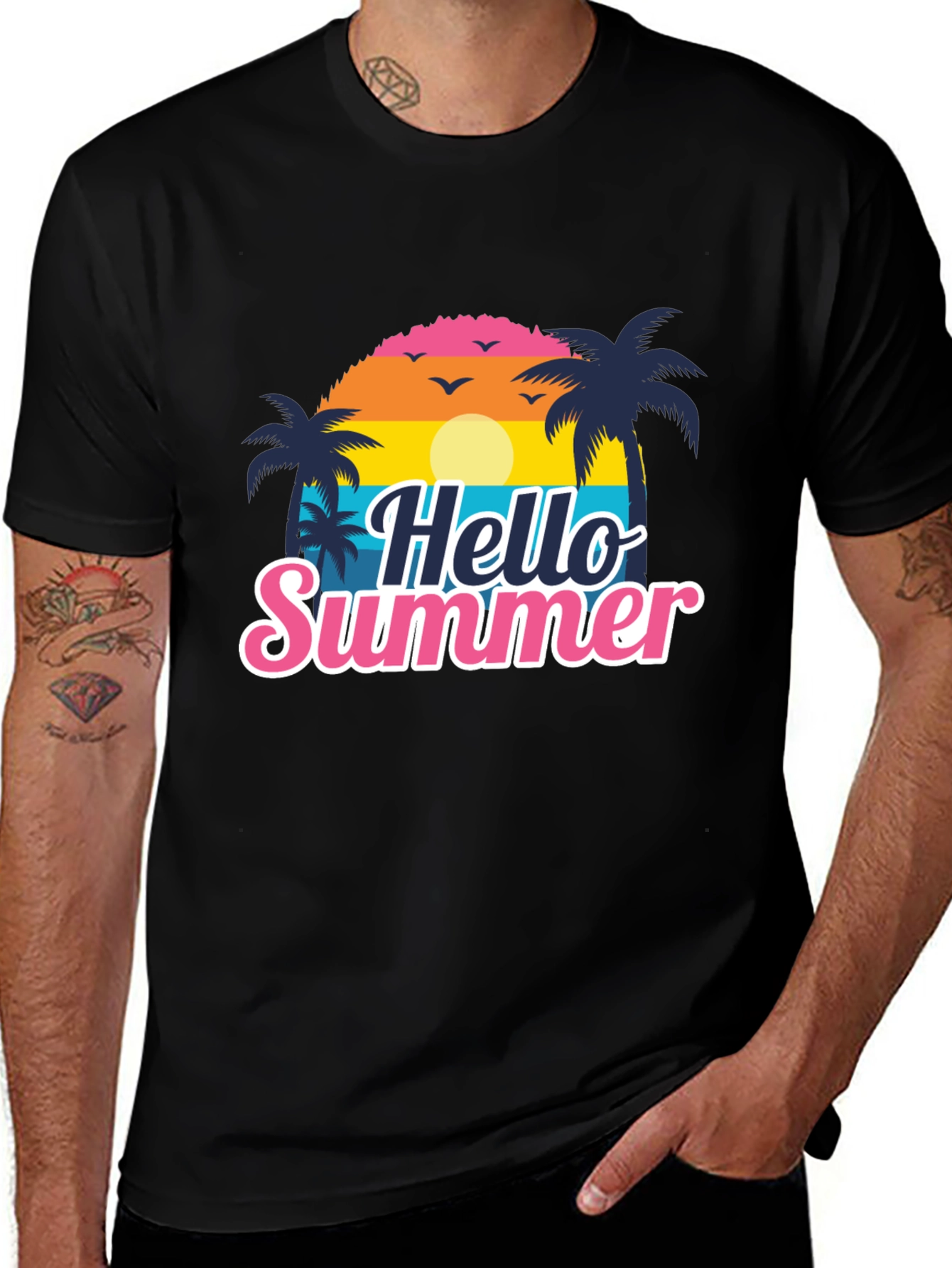 Hello Summer Graphic Tee