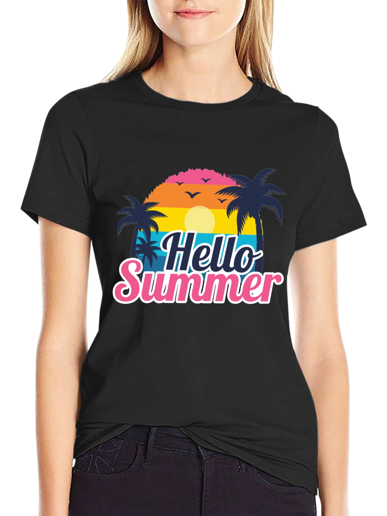 Hello Summer Graphic Tee