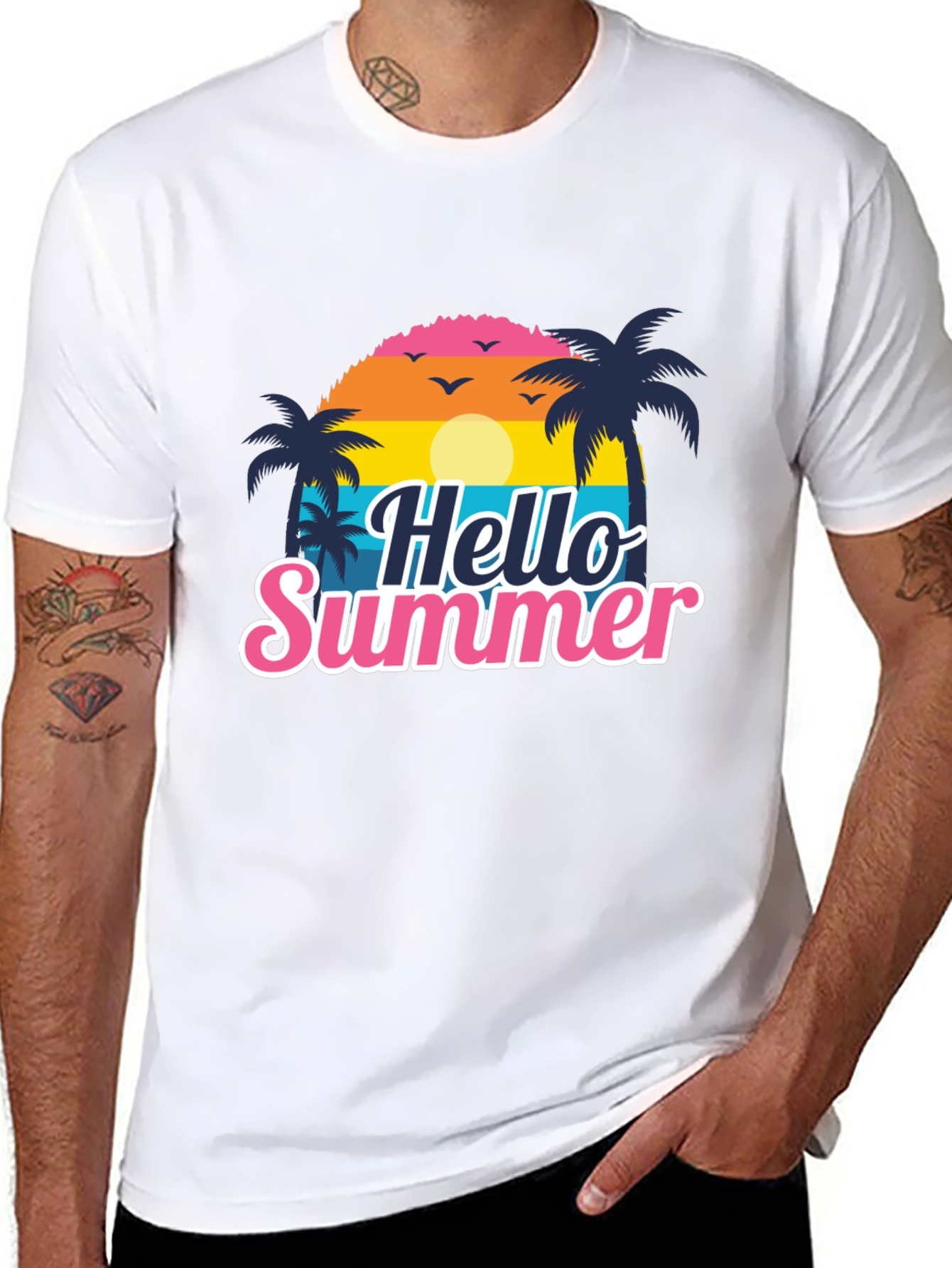 Hello Summer Graphic Tee