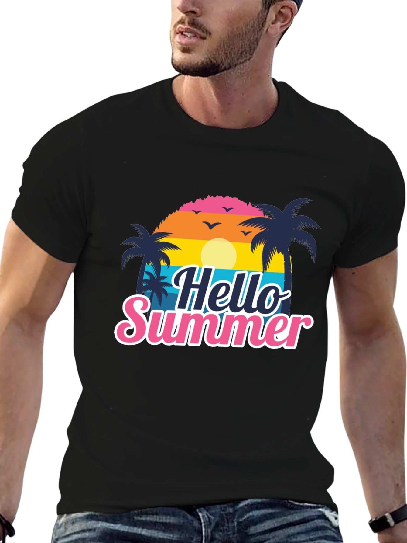 Hello Summer Graphic Tee